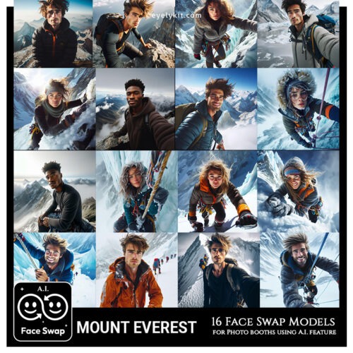 mount everest mountain climber face swap AIFaceswap-models-for-photo-booths-mount-everest-climber-face-swap-1