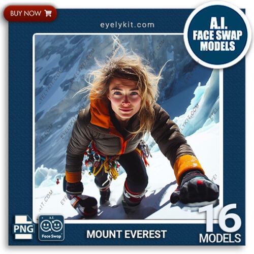 mount everest mountain climber face swap AIFaceswap-models-for-photo-booths-mount-everest-climber-face-swap-1