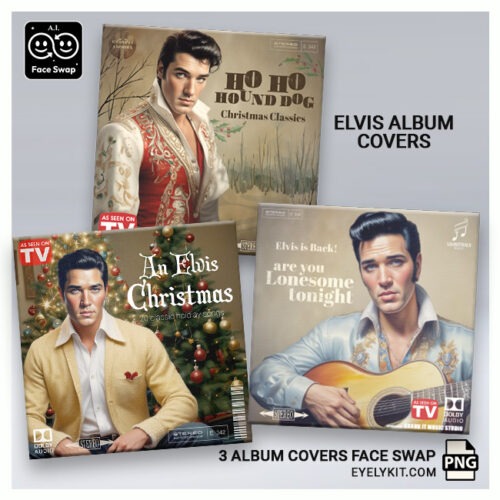 Elvis Christmas Album Covers Face Swap Album-cover-face-swap-photo-booths-ELVIS-ALBUM-COVERS-4