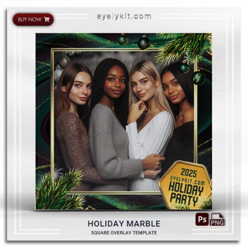 gold marble holiday template PHOTOBOOTH-OVERLAY-EYELYKIT-HOW-TO-HOLIDAY-MARBLE-SQUARE