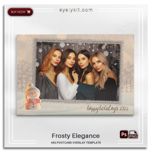 elegant snowman photo booth frame PHOTOBOOTH-OVERLAY-EYELYKIT-HOW-TO-frosty-elegance-1picl