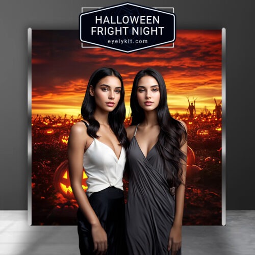 scary halloween virtual backdrops