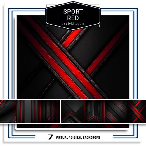 sport red and black backdrops Virtual-Backdrops-PHOTO-BOOTH-BACKGROUND-SPORT-RED-3