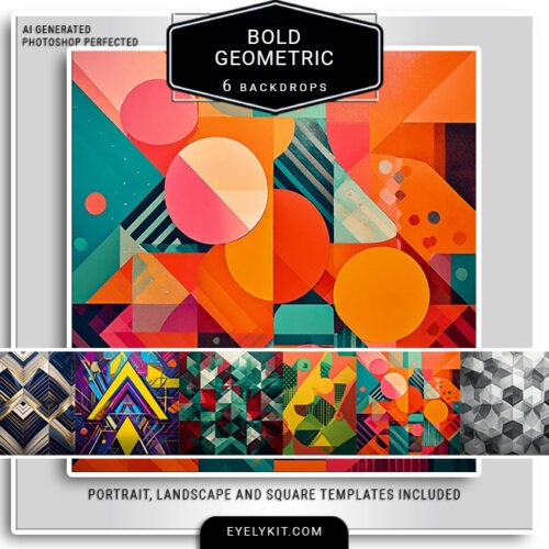 bold geometric photo booth backdrops- our Bold Geometric Backdrop Set, a dynamic collection of virtual backdrops designed to make a statement at any photo booth, corporate event, or party. Featuring high-contrast patterns, sharp lines, and vibrant colors, these backdrops are perfect for creating a striking, contemporary look. Each backdrop showcases unique geometric designs, from abstract angles to layered shapes, ideal for adding depth and energy to photos.