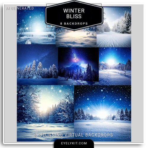 photo booth winter virtual backdrops Virtual-Backdrops-Photo-Booths-WINTER-BLISS-BACKGROUNDS-2