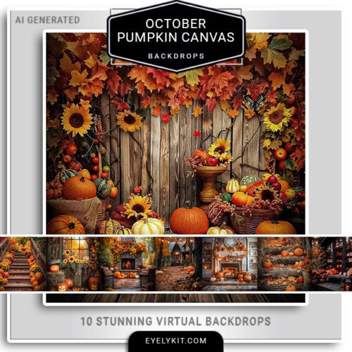 october pumpkin photo booth backdrops Virtual-Backdrops-Photo-Booths-october-pumpkins-canvas-4