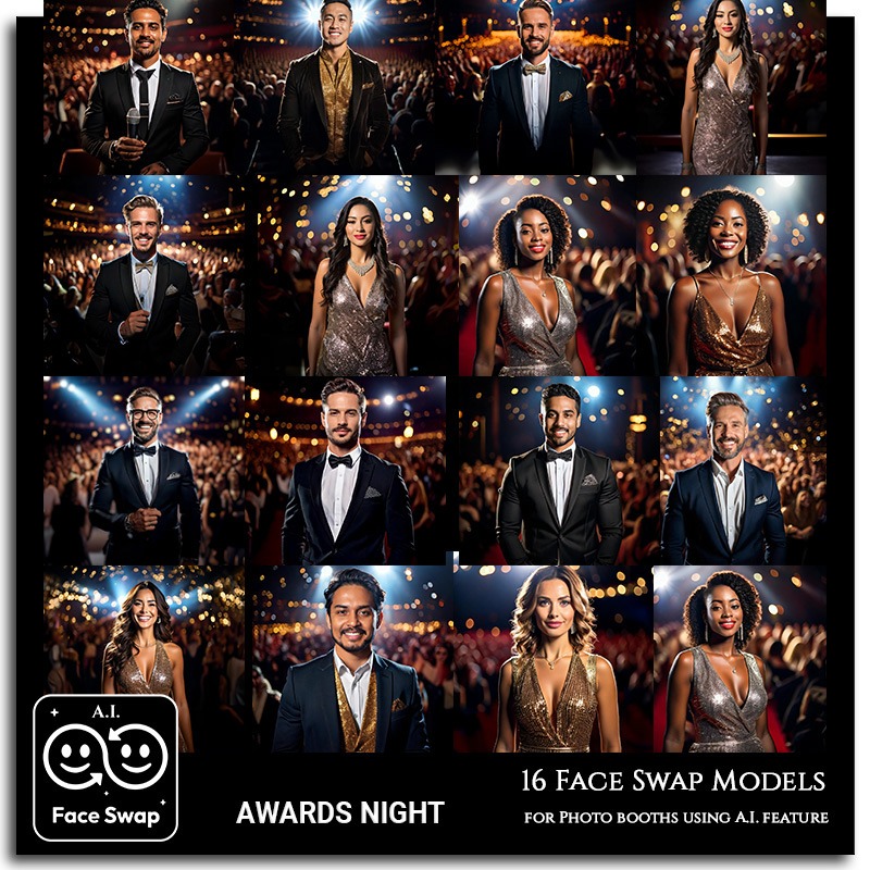 oscar night face swap images ai-photo-booth-face-swap-models-NIGHT_AT_THE_OSCARS-1