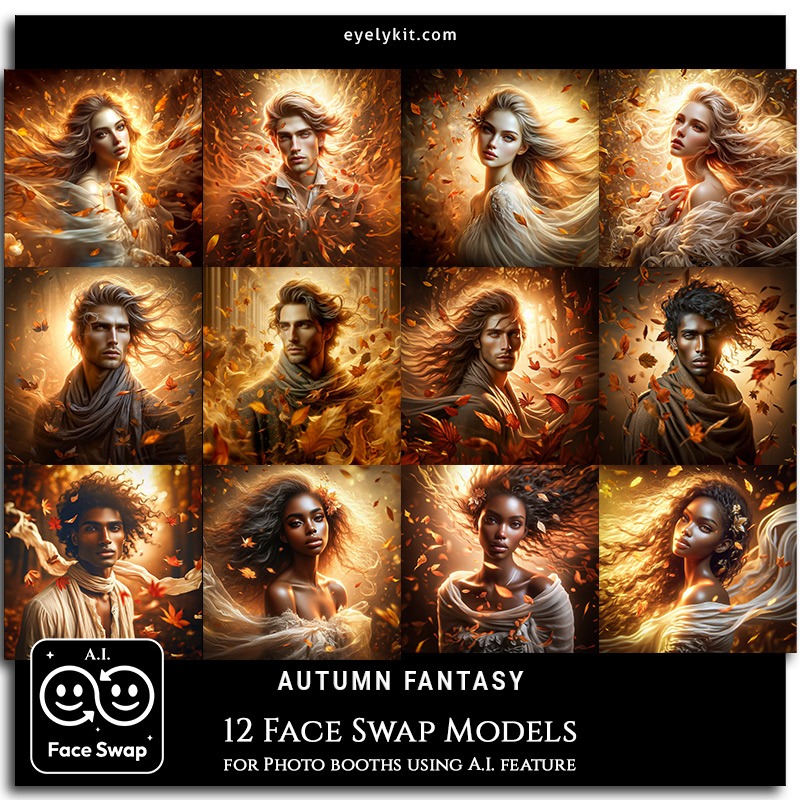 autumn themed face swap for photo booths ai-photo-booth-face-swap-models-autumn-fantasy-face-swap-avatars-2 ai-photo-booth-face-swap-models-autumn-fantasy-face-swap-avatars-1