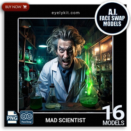 mad scientist halloween face swap ai-photo-booth-face-swap-models-mad-scientist--halloween-2