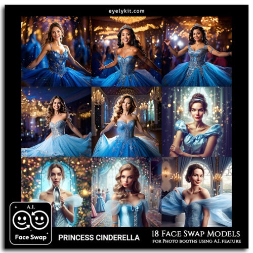 princess cinderella face swap ai-photo-booth-face-swap-models-princess-cinderella-2