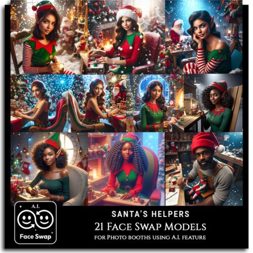 santas elves photo booth face swap ai-photo-booth-face-swap-models-santas-helpers-christmas--face-swap-avatars-3