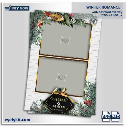 elegant winter wedding templates photo-booth-overlay-templates-frames-4x6-2x6-square-360-booths-eyelykit-WINTER-ROMANCE-2PICL