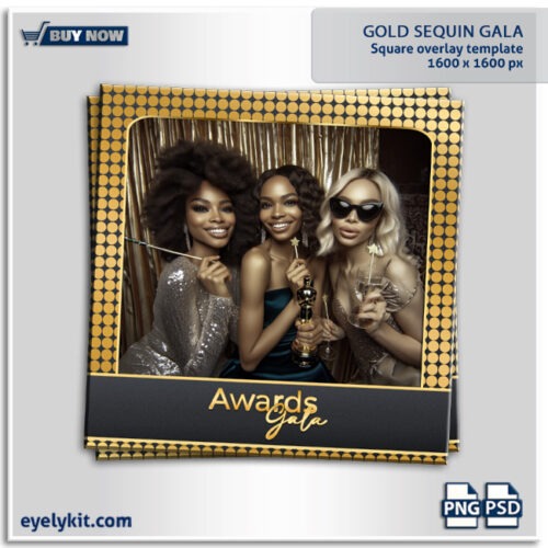 gold sequin overlay template frame photo-booth-overlay-templates-frames-4x6-2x6-square-360-booths-eyelykit-graphics-GOLD-SEQUIN-GALA-SQUARE