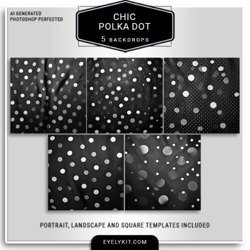 Chic Polka Dot Backdrops- a fun yet sophisticated collection of virtual backdrops designed to add a playful touch with a modern twist. Featuring stylish polka dot patterns in a variety of color schemes, these backdrops strike the perfect balance between elegance and whimsy, making them ideal for a wide range of events. Whether it’s a wedding, birthday party, baby shower, or corporate event, these backdrops bring a timeless yet contemporary vibe to any photo booth experience.