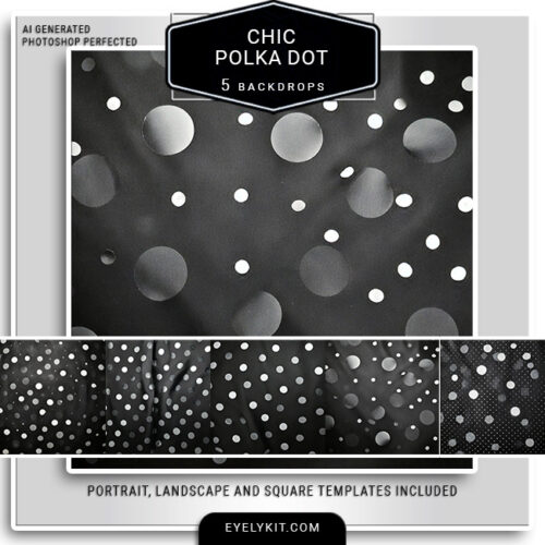 Chic Polka Dot Backdrops- a fun yet sophisticated collection of virtual backdrops designed to add a playful touch with a modern twist. Featuring stylish polka dot patterns in a variety of color schemes, these backdrops strike the perfect balance between elegance and whimsy, making them ideal for a wide range of events. Whether it’s a wedding, birthday party, baby shower, or corporate event, these backdrops bring a timeless yet contemporary vibe to any photo booth experience.