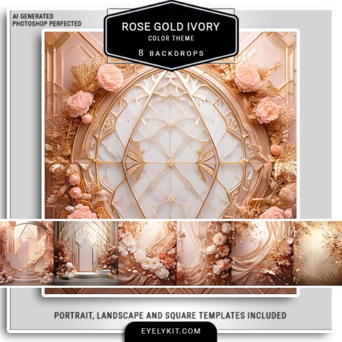 rose gold and ivory wedding backdrops- Compatible with leading photo booth software and green screen or AI background removal technologies, each backdrop is crafted to capture the beauty and style of rose gold and ivory, available in multiple orientations, including square, portrait, and landscape. Let the delicate hues of rose gold and ivory bring your celebration to life, creating a stunning, unforgettable backdrop for all your wedding moments