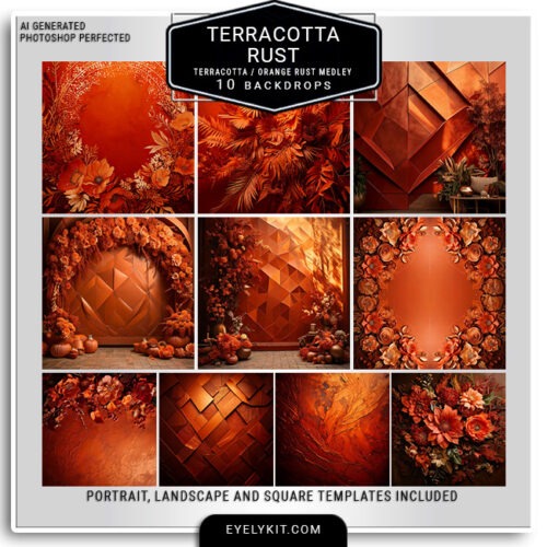 terracotta and orange wedding backdrops- Perfectly compatible with popular photo booth software and AI background removal tools, these backdrops make it easy to create a seamless and captivating visual experience. Available in various formats—including square, portrait, and landscape orientations—these backdrops capture the essence of sun-kissed celebrations, making them the perfect choice for couples who want a unique, earthy aesthetic.