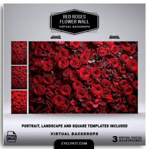 red roses wedding flower wall backdrops- Red Roses Wedding Flower Wall Backdrops! Featuring lush layers of vibrant red roses, this backdrop adds a touch of luxury and passion to every photo. Perfectly suited for wedding photo booths, Valentine’s Day events, or elegant galas, the red rose flower wall backdrop brings timeless romance to the scene. Designed in high resolution, these romantic floral backdrops blend seamlessly with popular photo booth software, capturing the essence of love in every shot.