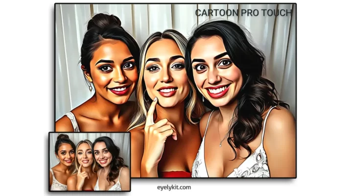 Cartoon Glam Droplets- a powerful Photoshop tool designed to transform photos into stunning cartoon-style masterpieces. This droplet uses advanced editing techniques and highly technical Photoshop actions to deliver a professional-grade cartoon effect that’s both vibrant and realistic.