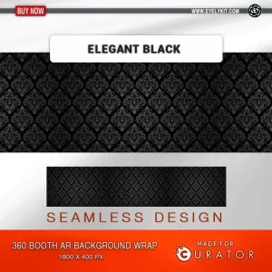 360 STATIC BACKGROUND CURATOR-360-BOOTH-AR-BACKGROUND-ELEGANT-BLACK