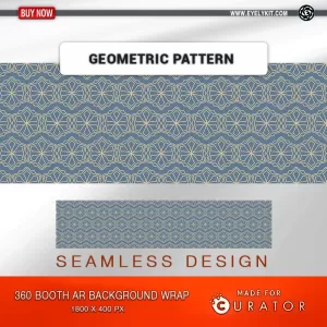 360 STATIC BACKGROUND CURATOR-360-BOOTH-AR-BACKGROUND-GEOMETRIC-PATTERN