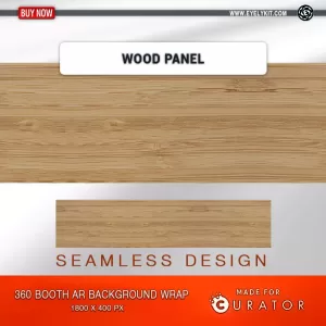 360 STATIC BACKGROUND CURATOR-360-BOOTH-AR-BACKGROUND-WOOD-PANEL